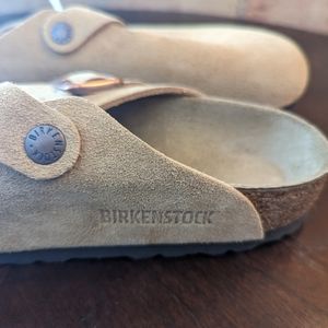 Birkenstock Boston BS Latte Cream size 8 NWT